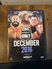 TNA/Impacto! Luta livre - Somente uma noite: dezembro de 2016 (DVD, 2016), usado comprar usado  Enviando para Brazil