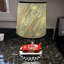 Usado, Candeeiro de mesa Disney Cars 3 Lightning McQueen base bandeira quadriculada #95 comprar usado  Enviando para Brazil