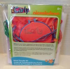Kit de transferência e bordado Nickolodeon iCarly Stitch aberto pkg - não usado comprar usado  Enviando para Brazil