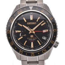 com papel SEIKO Grand Seiko GMT SBGE015/9R66-0AF0 Spring Drive masculino B#127637 comprar usado  Enviando para Brazil