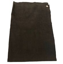 Tecido macio de camurça sintética cor cinza escuro 3/4 jardas - 45" largura comprar usado  Enviando para Brazil