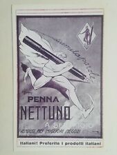 Cartolina pubblicitaria penna usato  Roma
