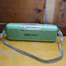 Gravador cassete rádio antigo Sharp QT-50 cabo verde espuma do mar não incluído  comprar usado  Enviando para Brazil