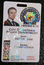 Cartão de identificação novidade Batman Departamento de Polícia de Gotham City - TOTALMENTE PERSONALIZÁVEL comprar usado  Enviando para Brazil
