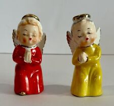 Antigo 1950’s Angel Salt & Pepper Shakers~Noel Christmas Angels~Japão comprar usado  Enviando para Brazil