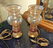 Coppia antiche lampade usato  Italia