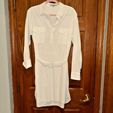 Usado, Vestido Camisa All Saints Lamont Manga Aba Rolo Branco Feminino Tamanho Médio Cinto comprar usado  Enviando para Brazil