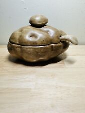 Realistic Life Size Ceramic Baked Potato Condiment Dish Bowl With Ladle for sale  Shipping to South Africa