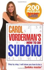 Carol vorderman sudoku for sale  UK