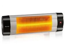 1500W Wall-Mounted Patio Garden Heater Electric Infrared Heater Remote Control, used for sale  Shipping to South Africa