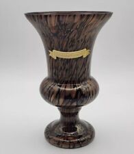 Vintage Murano V. Nason & C. Avventurina Range Glass Vase 6in x 4in for sale  Shipping to South Africa