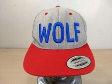 Wolf adjustable snapback for sale  Indianapolis