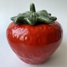 Strawberry cookie jar for sale  Cool