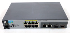 Switch Gigabit HP Aruba 2530-8G-PoE+ 8x PoE+ RJ45 2x SFP J9774A sem adaptador CA comprar usado  Enviando para Brazil