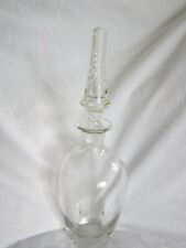 vintage twisted glass decanter for sale  CHESTER
