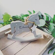 Personalised rocking horse for sale  ASHFORD