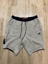 Shorts de moletom Nike Tech fleece masculino L bege slim fit camuflado 832124-235 comprar usado  Enviando para Brazil