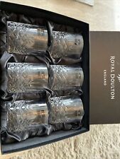 royal doulton dorchester crystal glasses for sale  SCUNTHORPE