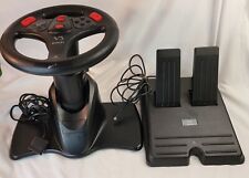 Used, Playstation PS1 PS2 PS3 V3 Interact Car Racing Steering Wheel Gas & Brake Pedals for sale  Shipping to South Africa