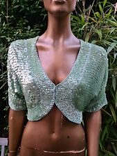 Green oasis sequin for sale  LEWES