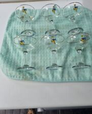 Set babycham glasses for sale  BLACKBURN
