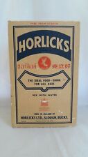 Vintage Advt.1950's Made In England Horlicks Cover Outer Carton 5Lb (2268 gm.s) for sale  Shipping to South Africa