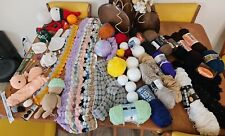 LOTE de ferramentas de suprimentos de crochê amigurumi artesanato bolas de espuma agulhas de tricô  comprar usado  Enviando para Brazil