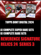 ⭐JUEGOS COMPLETOS SÚPER RAROS/RAROS DE FIRMA DE REVERENCIA DIGITAL TOPPS DE COLORES 24 S3⭐ segunda mano  Embacar hacia Argentina