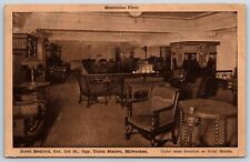 Pocztówka Antresola Floor Hotel Medford Union Station Milwaukee WI Niewysłana, używany na sprzedaż  Wysyłka do Poland