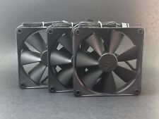 (3) NZXT Case Fan Matte Black 120 mm RF-P12FF-B1 for sale  Shipping to South Africa