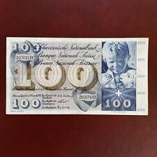 Occasion, Suisse Billet 100 Francs 18.12.1958 Banque Nationale Suisse d'occasion  Arcis-sur-Aube