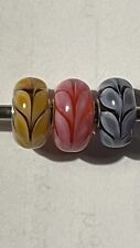 Trollbeads ooak trio usato  Novara