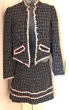 Conjunto de saia e jaqueta de malha vintage Betsey Johnson lã, jaqueta tamanho 4, saia tamanho 2, usado comprar usado  Enviando para Brazil