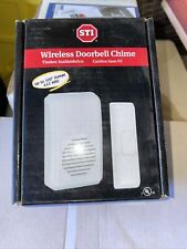 Usado, Timbre inalámbrico STI timbre con kit receptor (STI-3350) CAMPANA DE PUERTA segunda mano  Embacar hacia Argentina