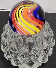 SAM HOGUE Marble signed Great Color swirl with Core 2" dated 2012 for sale  Shipping to South Africa