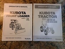 Kubota Tractor Manual & Front Loader ~L3560 L4060 L4760 L5060 L5460 L6060 for sale  Valliant
