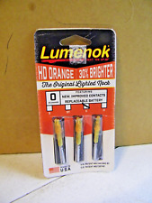 Burt Coyote Lumenok Lighted X-Nock 3 Pack HD Orange for sale  Shipping to South Africa