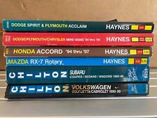 Haynes chilton manuals for sale  Morrison