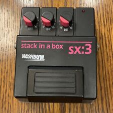 Washburn SX:3 Stack In The Box Distortion Rare Vintage Guitar Effect Pedal for sale  Shipping to South Africa