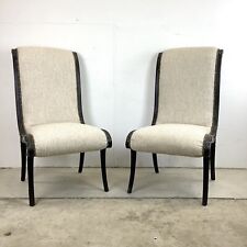 antique slipper chairs set for sale  Trenton