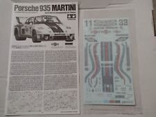 Tamiya porsche 935 for sale  MILTON KEYNES