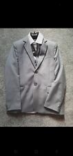 Boys grey suit for sale  BOLTON