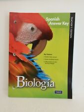 Miller & Levine Biology Spanish Answer Key Teacher's Edition Libro de bolsillo Biologia segunda mano  Embacar hacia Argentina