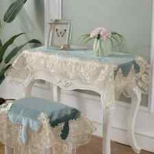 Princess Style Dustproof Tablecloth Lace Desk Cover Cloth Bedroom Decor for sale  Shipping to South Africa