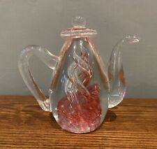 Art glass pink for sale  BURNTWOOD