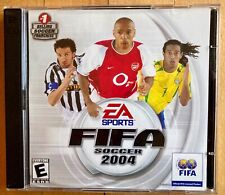FIFA Soccer 2004 para PC--2 CD conjunto em estojo de joias triplo original, usado comprar usado  Enviando para Brazil