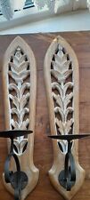 Pair ornate wall for sale  SCUNTHORPE