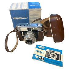 Cámara de película vintage Voigtlander Vito CL 35 mm Alemania Occidental con caja segunda mano  Embacar hacia Argentina