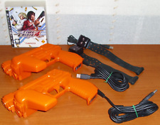 Pistolas de Luz Light Guns G-con 3 (x2) + sensor + Time Crisis 4, Namco PS3 Slim segunda mano  Embacar hacia Argentina