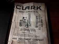 Clark electric clarklift for sale  Independence